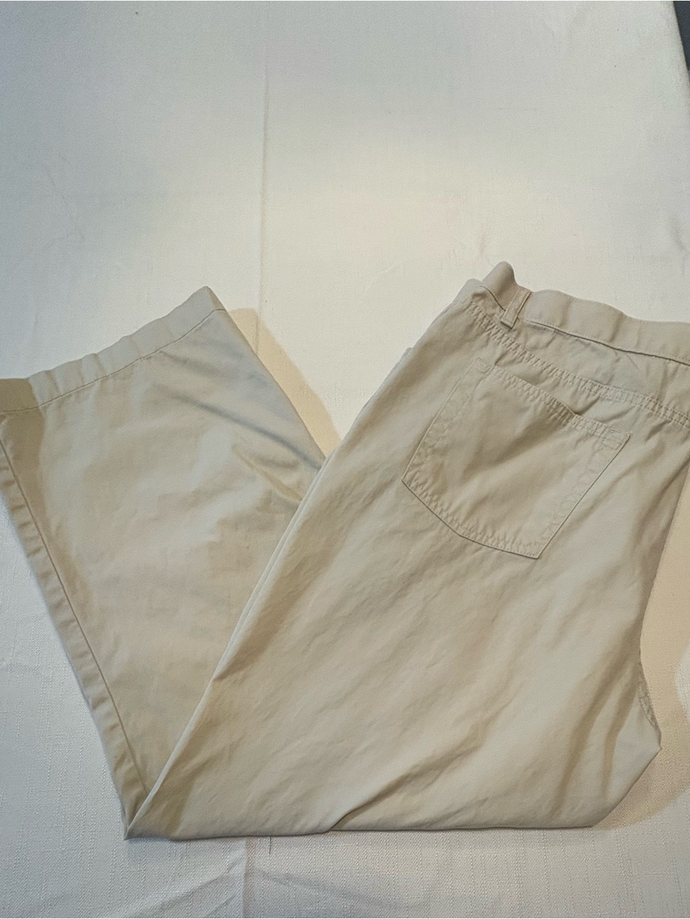 Men's Daniel Cremieux casual Chino Pants — Beige 40 x 30